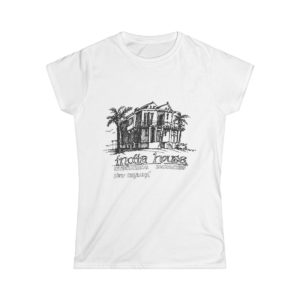 India House B&W Sketch Vintage Women's T-Shirt